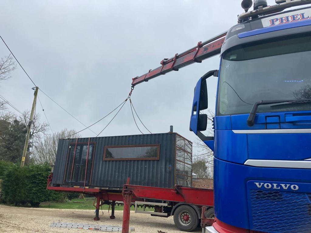 Seahouses To The South West – Container Restaurant Hiab Hire