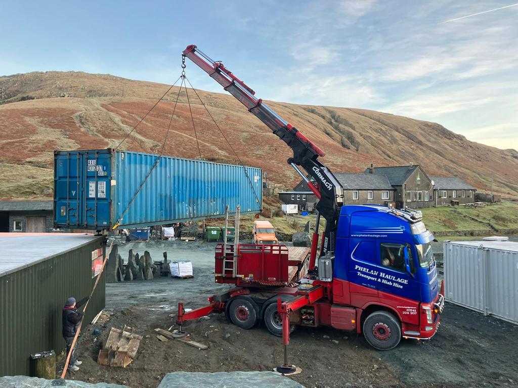 Container Transport In The Lake District